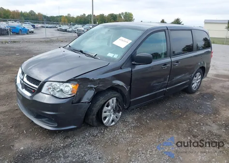 2018 Dodge Grand Caravan Se из США, поврежденный, VIN 2C4RDGBG7JR139838